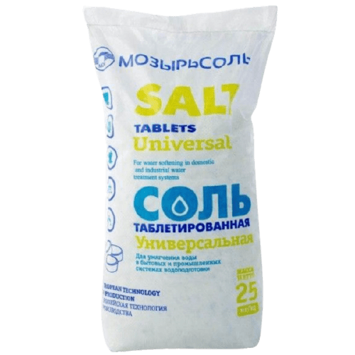 Соль таблетированная "Универсальная"  Мозырь - 25 кг